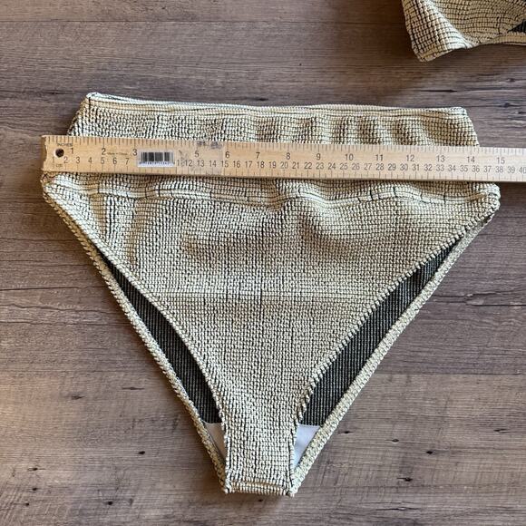 Beach Riot Gold Bikini Set - Picture 4 of 10